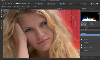 Serif Affinity Photo screenshot