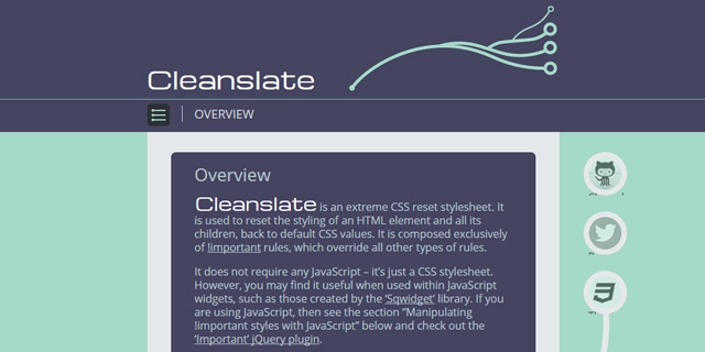 Cleanslate