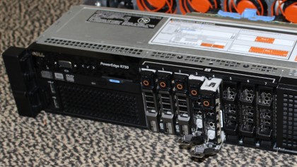 Dell PowerEdge R730 disk detail