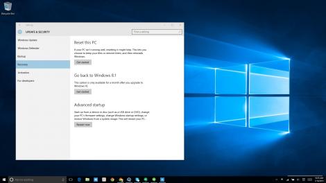 You have a month to downgrade to Windows 8.1 if Windows 10 isn't right for you