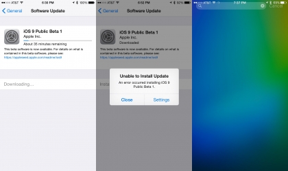 download iOS 9 for iPhone and iPad