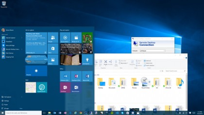 Windows 10 is familiar