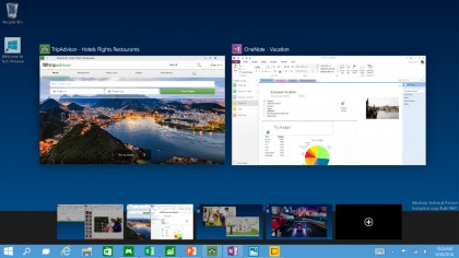 Multiple desktops