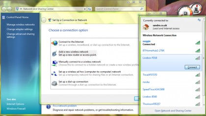 wireless networking in windows 7