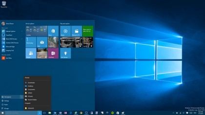 Windows 10 brings back the start menu