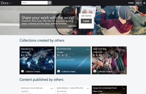 Microsoft's Docs.com is now available to everyone