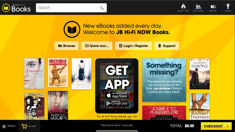 JB Hi-Fi shutting the book on ebooks