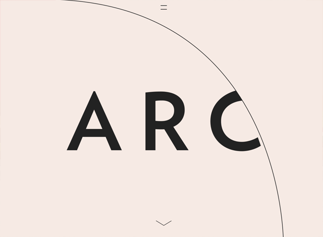 One-page website: Arc