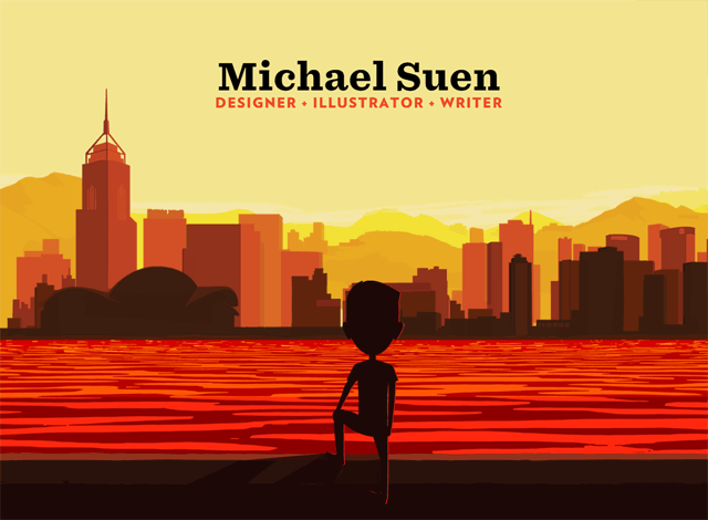 One-page website: Michael Suen