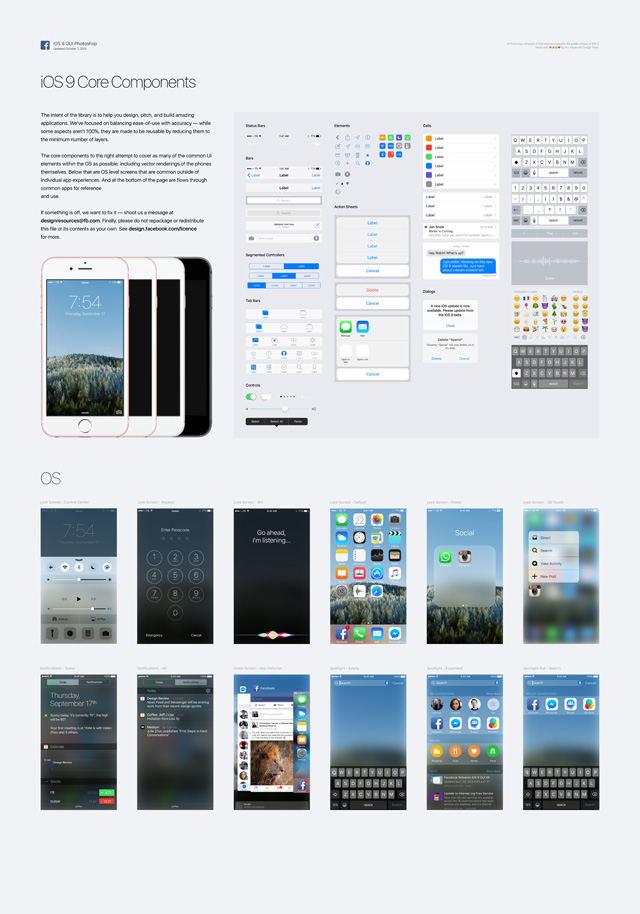 iOS 9 GUI (iPhone)
