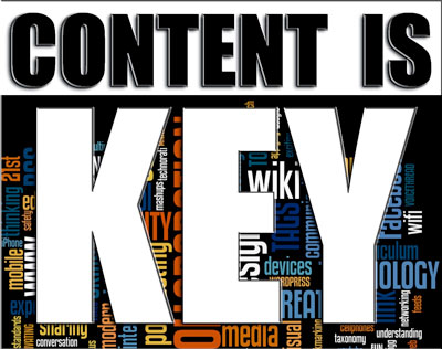 Content is key for every website